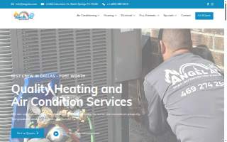Angel AC and Refrigeration website