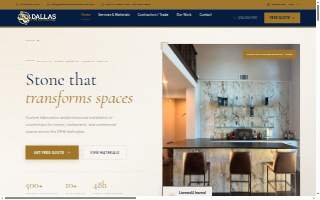 Dallas Stone & Remodeling LLC website