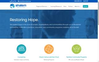 Shalem Home Health Care website