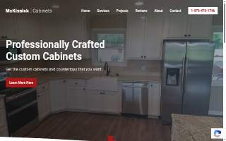McKissick Cabinets website