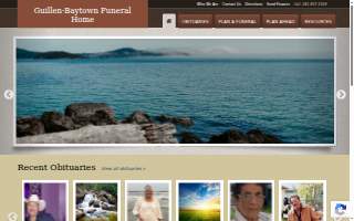 Guillen Baytown Funeral Home website