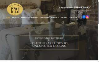 Heritage Interiors Designs website