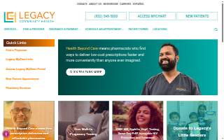 Legacy Community Health - Baytown Garth website