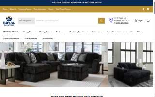 Royal Furniture Store website