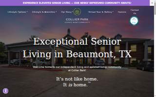 Collier Park website