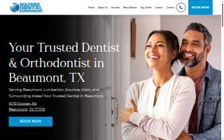 Gulfside Dental & Orthodontics - Beaumont website