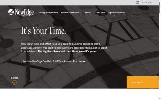 NewEdge Advisors - Acadiana Branch website