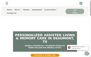 Rosemary House Assisted Living website
