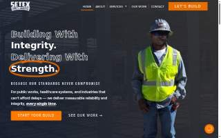 SETEX Construction Corp. website