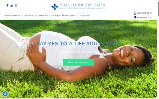 Texas Center for Health website