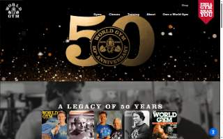 World Gym Beaumont website