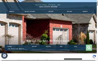 Scott Real Estate, Inc website