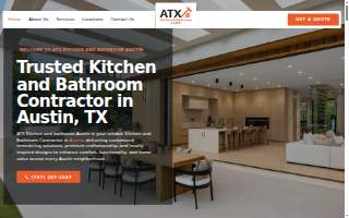 ATX Kitchen and bathroom Austin website