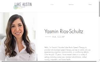 Lake Austin Speech Therapy website