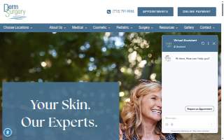 DermSurgery Associates - Main - Dermatology website
