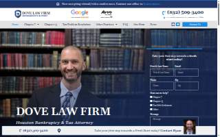 Dove Law Firm, PLLC website