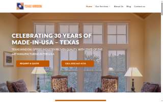 Texas Window website