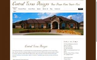 Central Texas Designs website