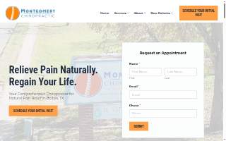 Montgomery Chiropractic website