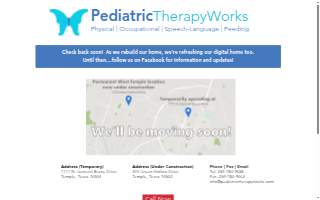 Pediatric Therapy Works website