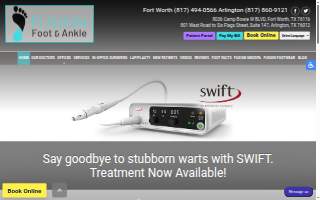 Fusion Foot & Ankle: Fort Worth - Moody Mankerious, DPM website