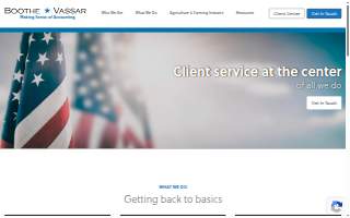 Boothe Vassar & Co website