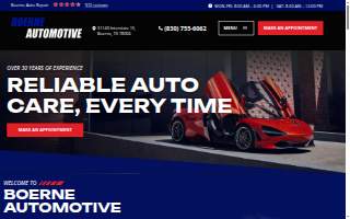 Boerne Automotive & Transmission Repair website