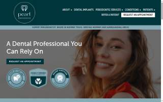 Pearl Periodontics website