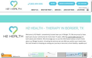 H2 Health website