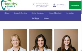 Healthy Smiles website