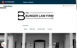 The Bunger Law Firm, P.C. website