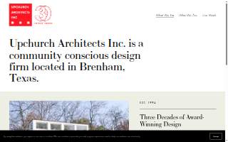 Upchurch Architects Inc. website