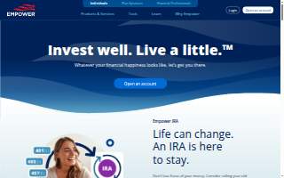 Empower Wealth Management, LLC website