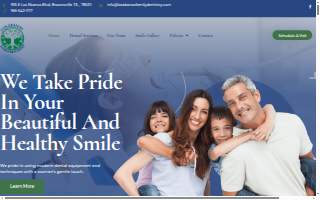 Los Ebanos Family Dentistry website