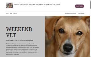 WeekendVET website