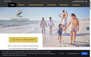 Zimmerman Chiropractic website