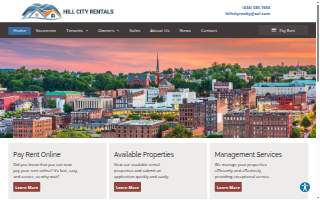 Hill Country Home Care website