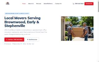Little Creek Movers website