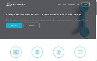 Call A Friend Movers website
