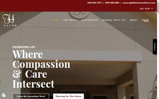 Hillier Funeral Homes - College Station website