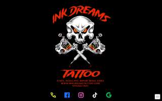 Ink Dreams Tattoo website