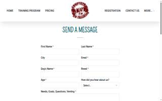Complete K9 Training website