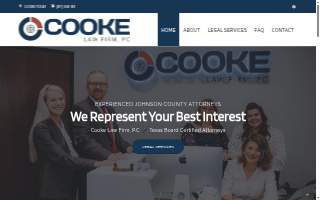 Cooke Law Firm, P.C. website