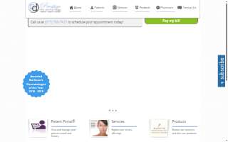 Prestige Dermatology of Burleson website