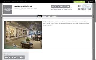 Havertys Furniture website