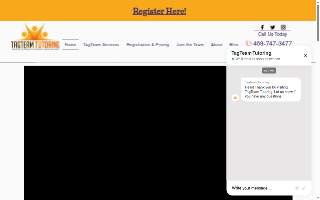TagTeam Tutoring of Cedar Hill website
