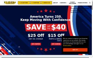 Kwik Kar Automotive Center website