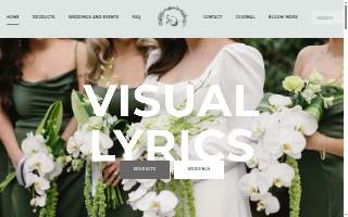 Visual Lyrics website
