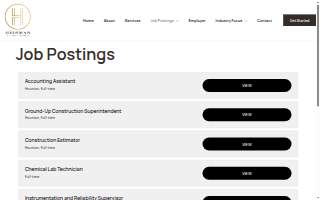 Heisman Staffing Resources website