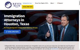 Reyes Blum PLLC website